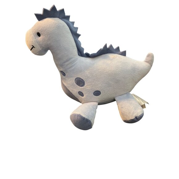 Bedtime Originals Blue Dinosaur Plush Lamb Ivy Co Infant Sewn Eyes Stuffed 12" - Picture 2 of 5